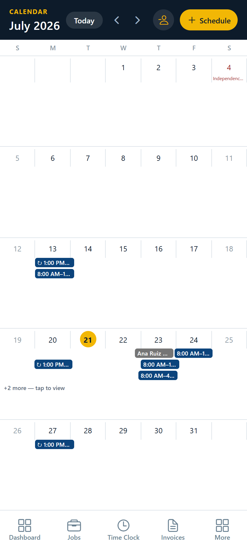 Calendar
